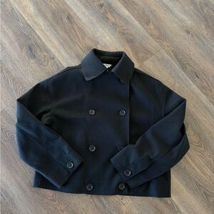 Max Studio Black Wool Coat